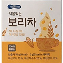 베베쿡 처음 먹는 보리차, 보리, 54g, 2박스