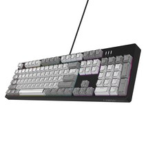 앱코 HACKER 카일 광축 방수 아이스큐브 키보드, K8900 (V2), 어반그레이, 일반형