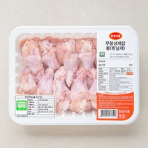 한강식품 무항생제 인증 닭봉 윗날개 (냉장), 500g, 1개