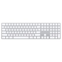 Apple 정품 매직 키보드 WITH NUMERIC KEYPAD, 실버, 영어, MQ052KE/A, 일반형