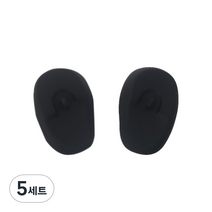 미용실 염색 실리콘 귀마개 양쪽 세트, 5세트
