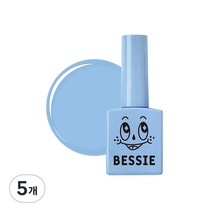 베씨 컬러 젤 11ml, B03 상쾌한 하늘, 5개