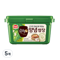 해표 순창궁 발아콩 12가지 양념쌈장, 1kg, 5개