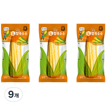 바로드숑 꿀맛 찰옥수수, 250g, 9개