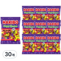 하리보 해피그레이프 젤리, 100g, 30개