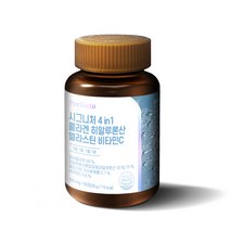 시그니처 4in1 히알루론산 콜라겐 엘라스틴 비타민C, 60정, 1개