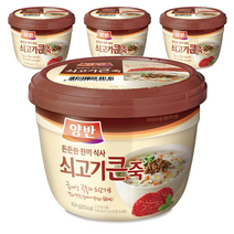양반 쇠고기 큰 죽, 404g, 4개