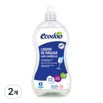 에코두 프랑스 식기세척기 린스, 500ml, 2개