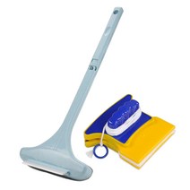 모나코올리브 다용도 투인원 방충망 청소솔 + 마그네틱 양면 창문청소기 세트, 1세트