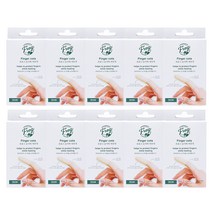 프로그 손가락 씌우개 라텍스 장갑 15매, 10개