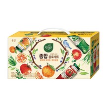 자연은 종합음료세트, 180ml, 12개