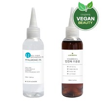 글로우몬스터 인진쑥 추출물 100ml + 3Kda 올리고 히알루론산 2% 원액 100ml, 1세트
