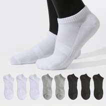 삭피엔스 남성용 프리미엄 스포티 발목 양말 8켤레 세트