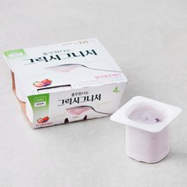 풀무원 다논 그릭 시그니처 딸기블루베리 요구르트 컵 4입, 320g, 1개