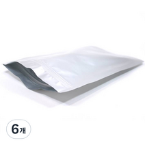 은박봉투 지퍼형 10 x 15 cm, 소(S), 100개입, 6개