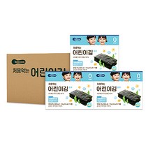 베베쿡 처음 먹는 어린이 김 순수 15g x 3p, 1개, 김맛
