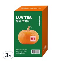 럽티 호박차 티백, 1.5g, 15개입, 3개