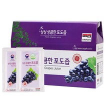 싱싱 상큼한 포도즙, 100ml, 30개