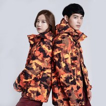 라시엘로 LAZ-813-CAMO ORANGE 남여공용 스키복 보드복 점퍼 자켓 스키/보드복