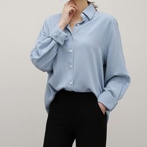 마이시즌 여성 데일리 루즈핏 셔츠