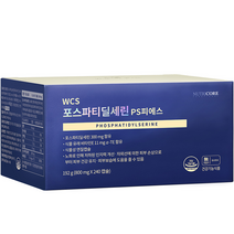 뉴트리코어 포스파티딜세린 PS 피에스, 4개, 60정, 60정