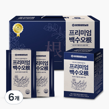 참앤들황토농원 프리미엄 백수오근, 6개, 700ml