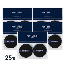 포니이펙트 스무스 도우퍼프 2p, 블랙(무향), 25개