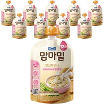 맘마밀 안심 이유식 12개월 부터, 아스파라거스와 닭가슴살, 10개입