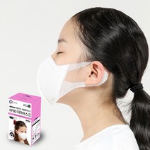 미마마스크 보건용 마스크 소소형 KF80, 흰색, 30개입, 1개