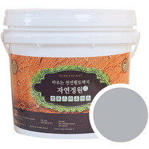 자연정원 황토 페인트 4L, 그레이, 1개