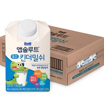 [화이트우유팟] 앱솔루트 킨더밀쉬 200ml, 우유맛, 24개