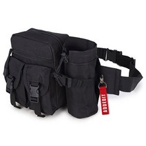 애드에딧 스포츠 인보틀 힙색 + 키링, 블랙