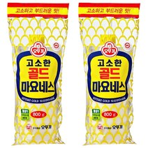 오뚜기 골드 마요네즈, 800g, 2개