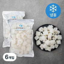 신선씨푸드 솔방울오징어, 500g, 6개입