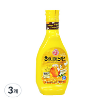 오뚜기 허니머스타드 소스, 535g, 3개