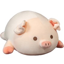 포테가르 새끼돼지 쿠션, 살구, 40cm