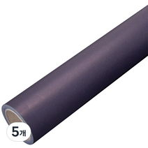 솔로몬샵 무광 양면 종이롤 포장지 50g, 남색, 5개