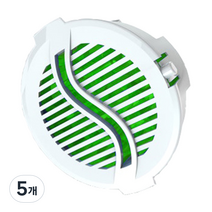 하이센트 방향제 리필 카트리지 그린 애플, 5개