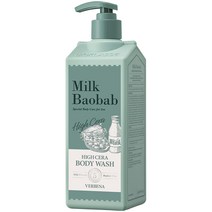 밀크바오밥 하이세라 바디워시 버베나, 1개, 500ml