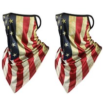 아리코 사이클 마스크 두건 2p, 빈티지 아메리카