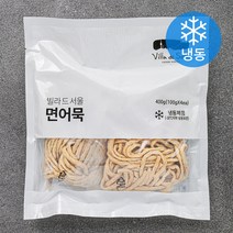 빌라드서울 면어묵 4개입 (냉동), 400g, 1개