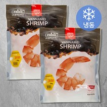 프라이드 칵테일 새우 (냉동), 200g (25-44 마리), 2개