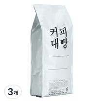 커피대빵 시그니쳐 센서리 블랜딩 원두커피, 홀빈(분쇄안함), 500g, 3개