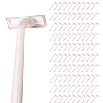 뮤젠 일회용 면도기 화이트, 1개입, 100개