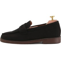 남성용 플랜비 스웨이드 페니 로퍼 3.5cm