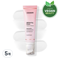 코스노리 화이트닝 드레스 톤업크림, 50ml, 5개
