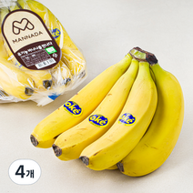 만나다 페루산 유기농 바나나, 1kg, 4개