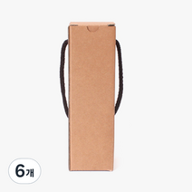 병도매닷컴 250-300ml 페트병 포장 무지롱박스 10p, PT300-1C, 6개