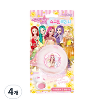 리틀블링 시크릿쥬쥬 별의여신 슈크림 어린이 블러셔 2g, 슈크림핑크, 4개