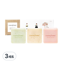 마마포레스트 내추럴 디쉬바 고체 주방세제 3종 세트, 3세트, 3종 리필 패키지